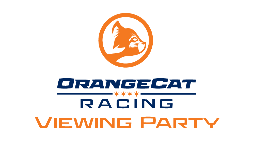 Orange Cat Viewing Party